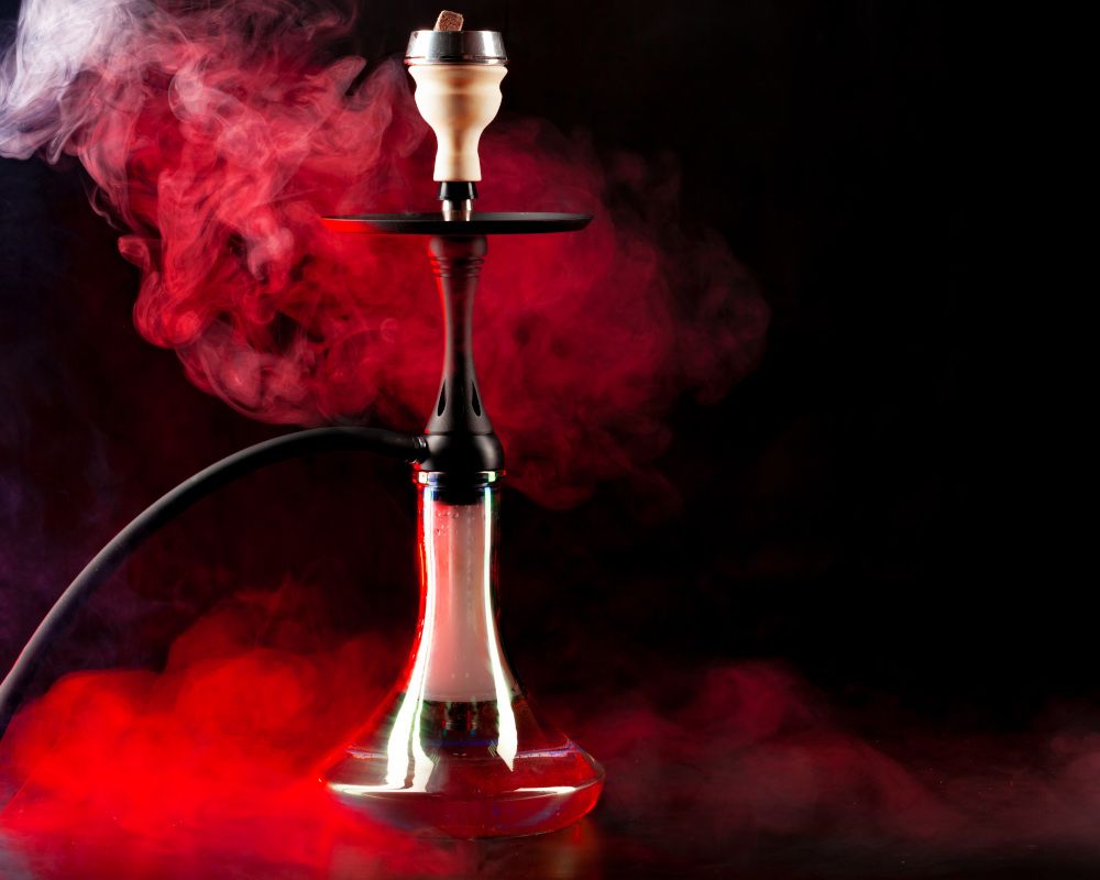 Shisha para fumar.